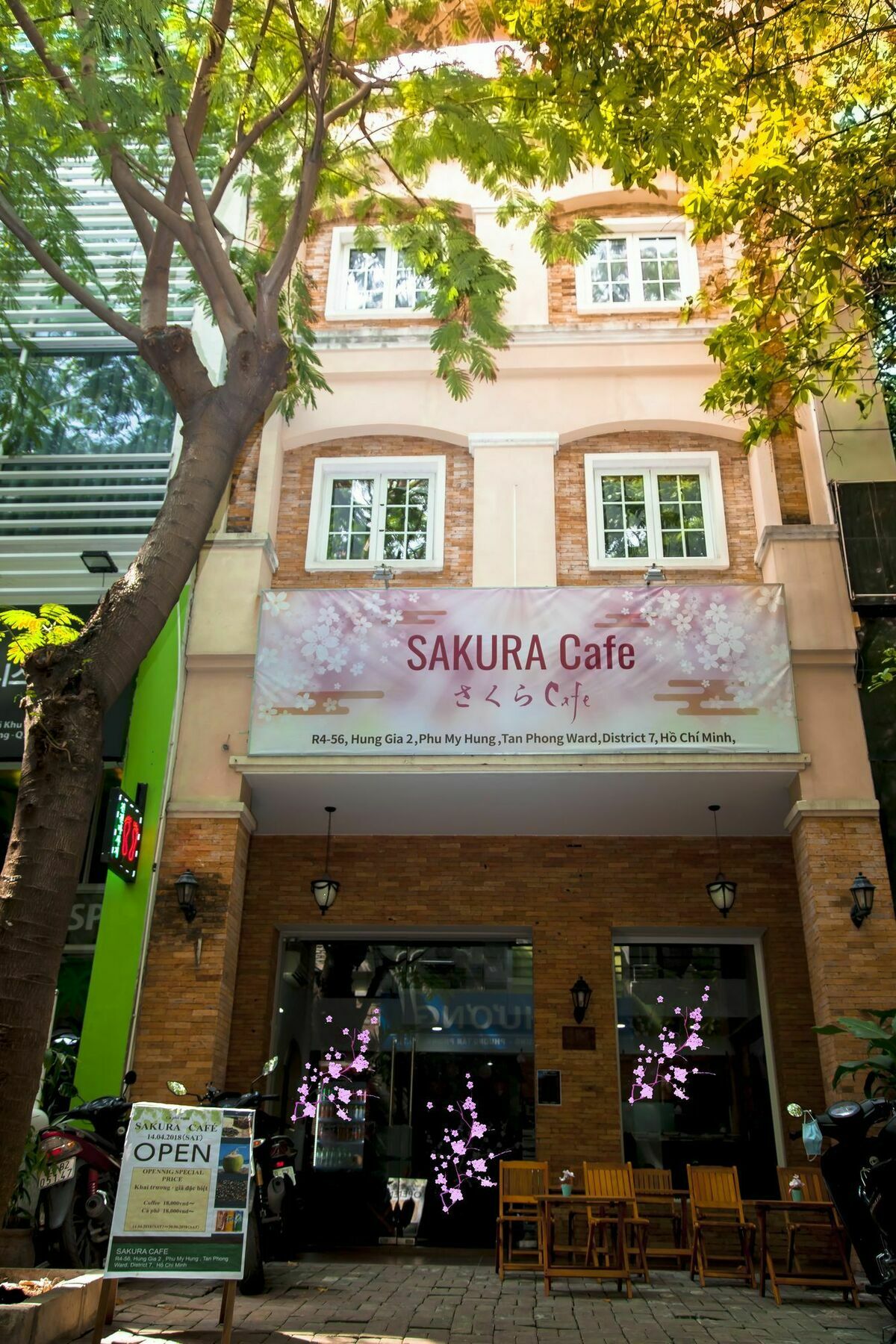 Sakura Cafe Cidade de Ho Chi Minh Exterior foto